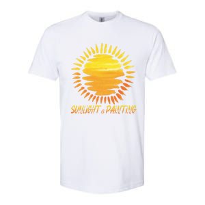 Sunlight Is Painting Motivational Messages Gift Softstyle CVC T-Shirt