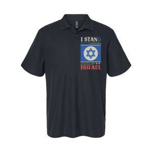 Support Israel Pray For Israel We Stand With Israel Softstyle Adult Sport Polo