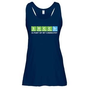 Soccer Is Part Of My Chemistry Science Lover Chemist Ladies Essential Flowy Tank