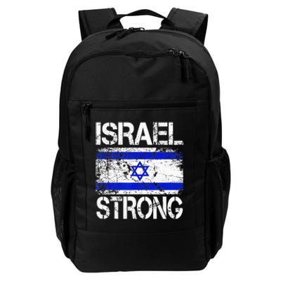 Support Israel Pray For Israel Israel Strong Israel Flag Daily Commute Backpack