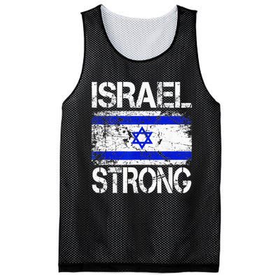 Support Israel Pray For Israel Israel Strong Israel Flag Mesh Reversible Basketball Jersey Tank