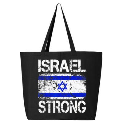 Support Israel Pray For Israel Israel Strong Israel Flag 25L Jumbo Tote