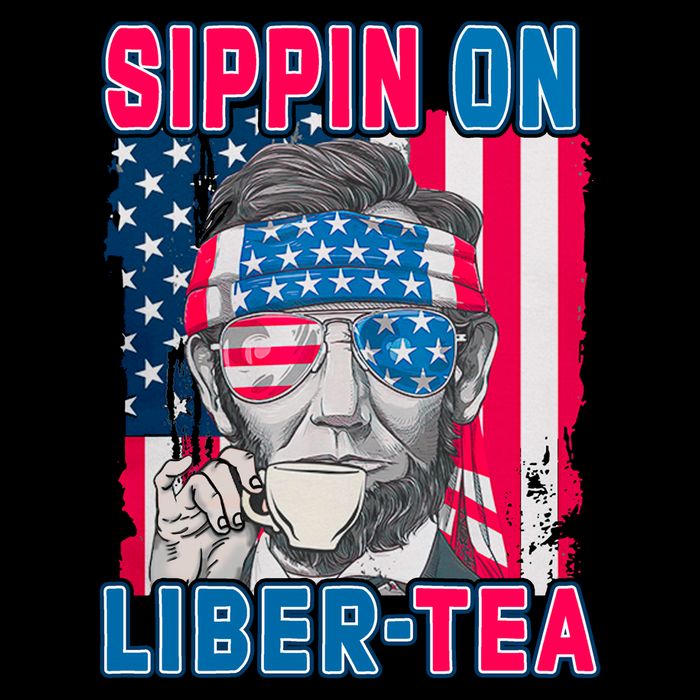 Sippin On Liberty 4th of July Abraham Lincoln Mug