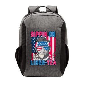 Sippin On Liberty 4th of July Abraham Lincoln Vector Backpack