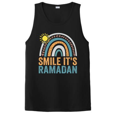 Smile its Ramadan for Muslim  Islamic Fasting PosiCharge Competitor Tank