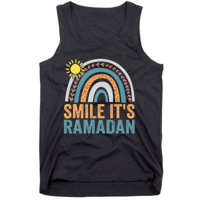 Smile its Ramadan for Muslim  Islamic Fasting Tank Top