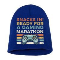 Snacks In Ready For A Gaming Marathon Cute Gift Short Acrylic Beanie