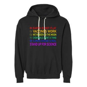 Science Is Real 8 Billion Trees Garment-Dyed Fleece Hoodie