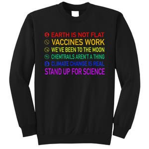 Science Is Real 8 Billion Trees Sweatshirt