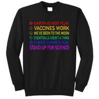 Science Is Real 8 Billion Trees Sweatshirt