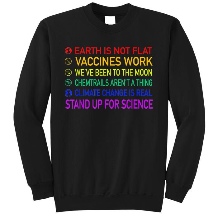 Science Is Real 8 Billion Trees Sweatshirt