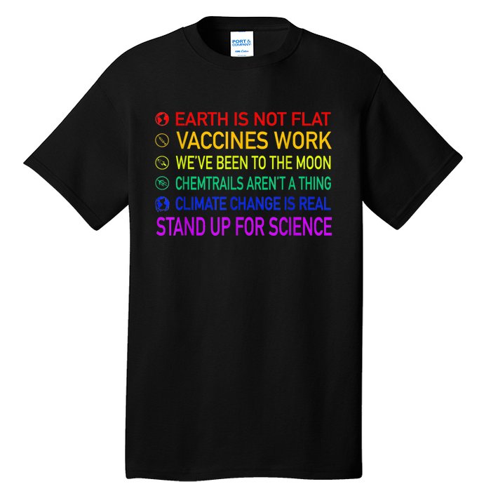 Science Is Real 8 Billion Trees Tall T-Shirt