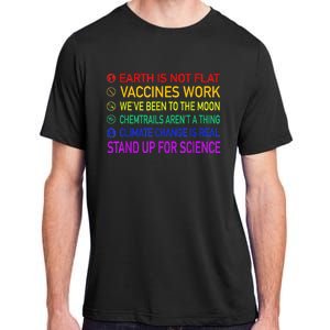 Science Is Real 8 Billion Trees Adult ChromaSoft Performance T-Shirt