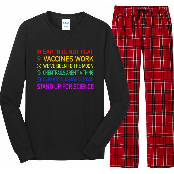 Science Is Real 8 Billion Trees Long Sleeve Pajama Set