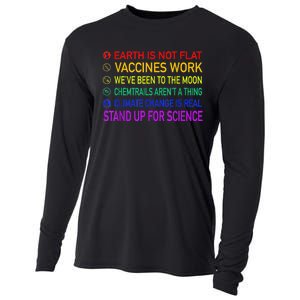 Science Is Real 8 Billion Trees Cooling Performance Long Sleeve Crew