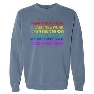 Science Is Real 8 Billion Trees Garment-Dyed Sweatshirt