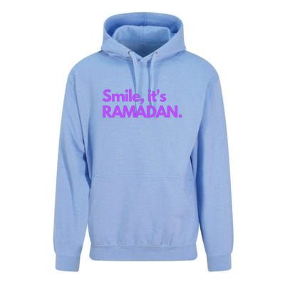 Smile Its Ramadan Celebrating The Holy Month Gift Unisex Surf Hoodie