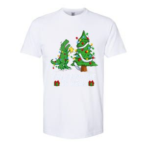 Struggle Is Real Dinosaur Trex Dino Christmas Tree Gift Softstyle CVC T-Shirt