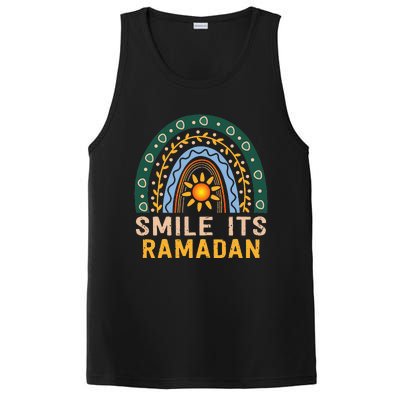 Smile its Ramadan Muslim Eid Mubarak Islamic Ramadan Kareem PosiCharge Competitor Tank