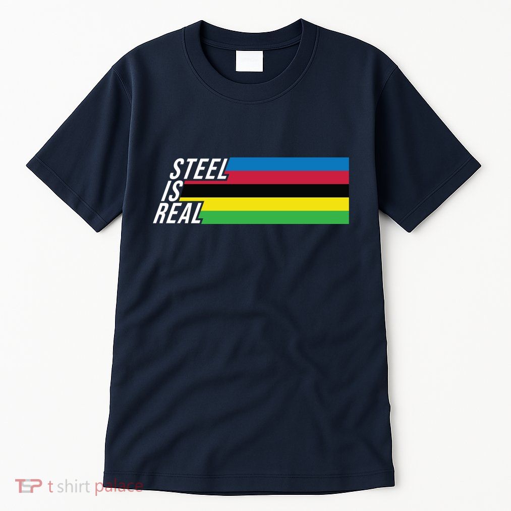 Steel Is Real Bike Tall T-Shirt