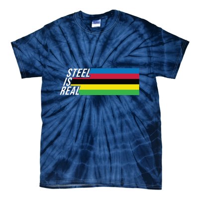 Steel Is Real Bike Tie-Dye T-Shirt