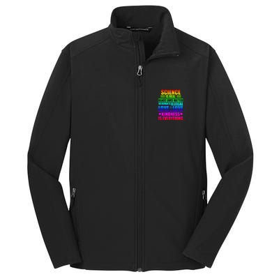 Science Is Real Black Lives Matter No Human Is Illegal Love Is Love Core Soft Shell Jacket