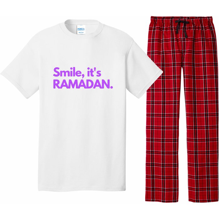 Smile Its Ramadan Celebrating The Holy Month Gift For Ramadan Mubarak Pajama Set