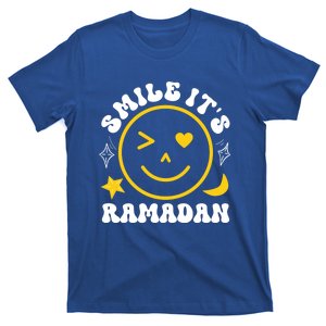 Smile Its Ramadan Present Muslim Eid Clothe Ramadan Mubarak Gift T-Shirt