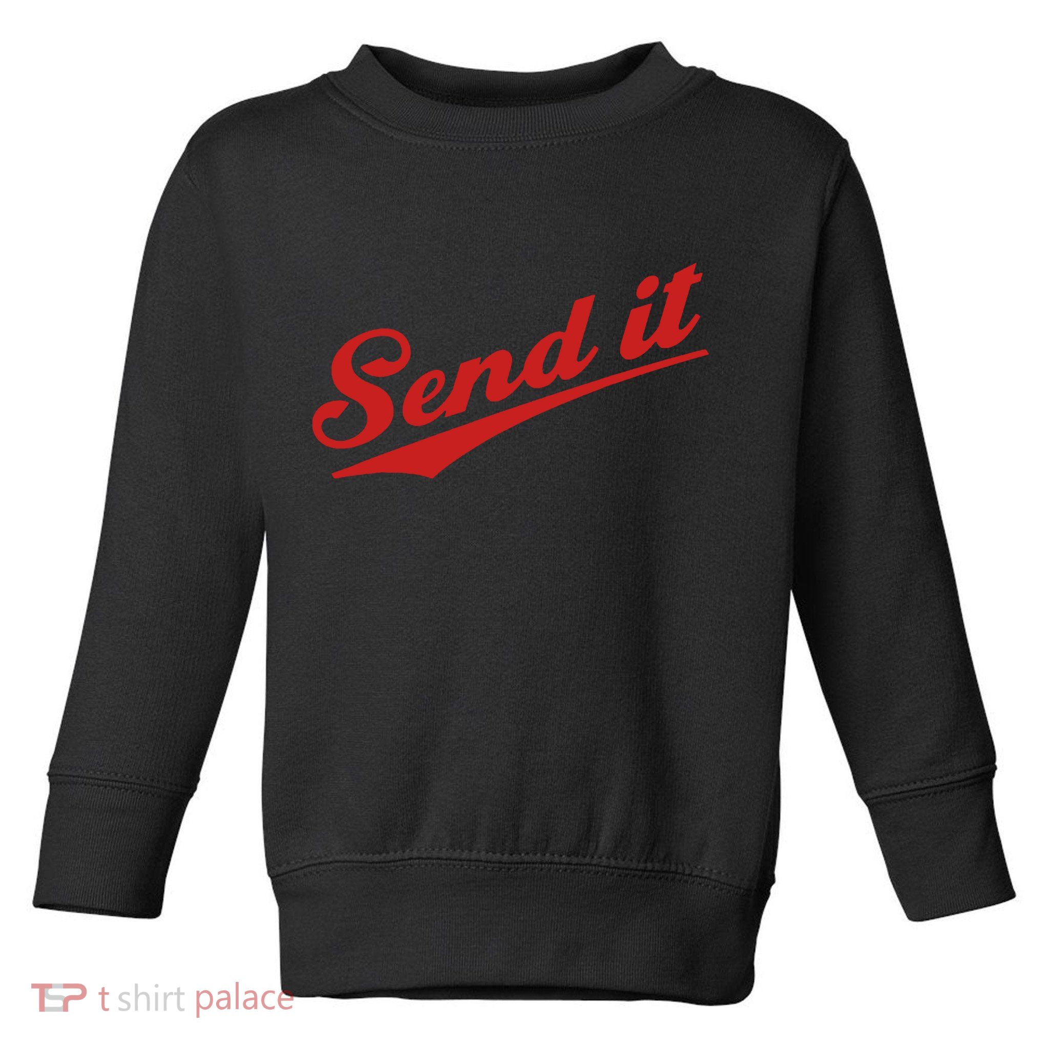 Sent It Red Logo Toddler Sweatshirt