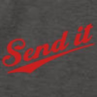 Sent It Red Logo Vector Backpack
