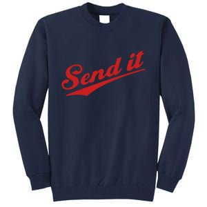 Sent It Red Logo Tall Sweatshirt