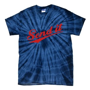 Sent It Red Logo Tie-Dye T-Shirt