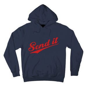 Sent It Red Logo Tall Hoodie