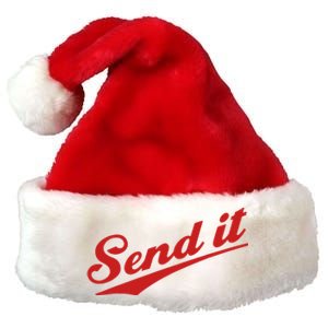 Sent It Red Logo Premium Christmas Santa Hat