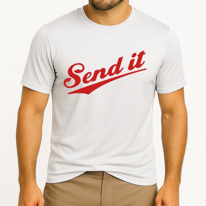 Sent It Red Logo Performance Shirt