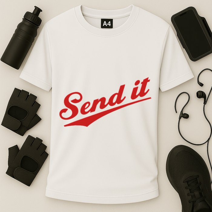 Sent It Red Logo Performance Shirt