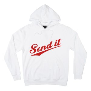 Sent It Red Logo Hoodie