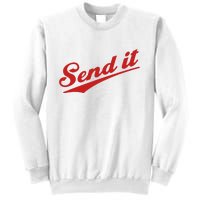 Sent It Red Logo Sweatshirt