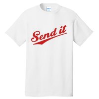 Sent It Red Logo Tall T-Shirt