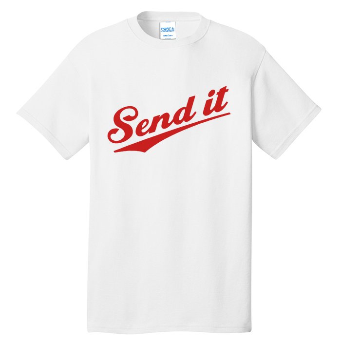 Sent It Red Logo Tall T-Shirt