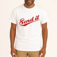Sent It Red Logo Tall T-Shirt