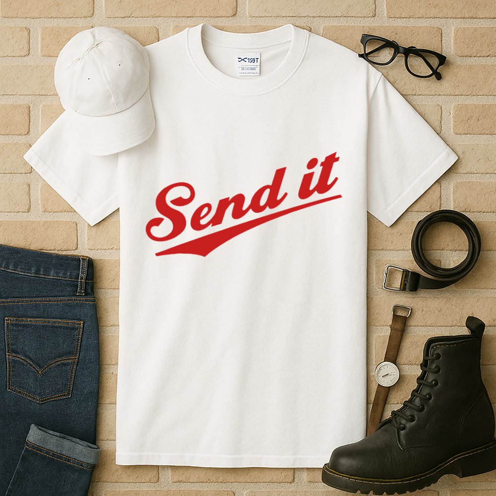 Sent It Red Logo Tall T-Shirt