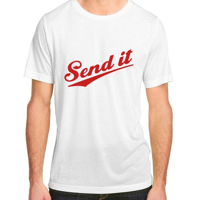 Sent It Red Logo Adult ChromaSoft Performance T-Shirt