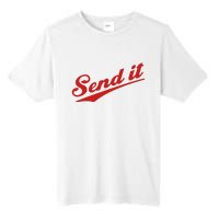 Sent It Red Logo Tall Fusion ChromaSoft Performance T-Shirt