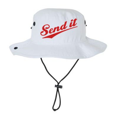 Sent It Red Logo Bucket Hat