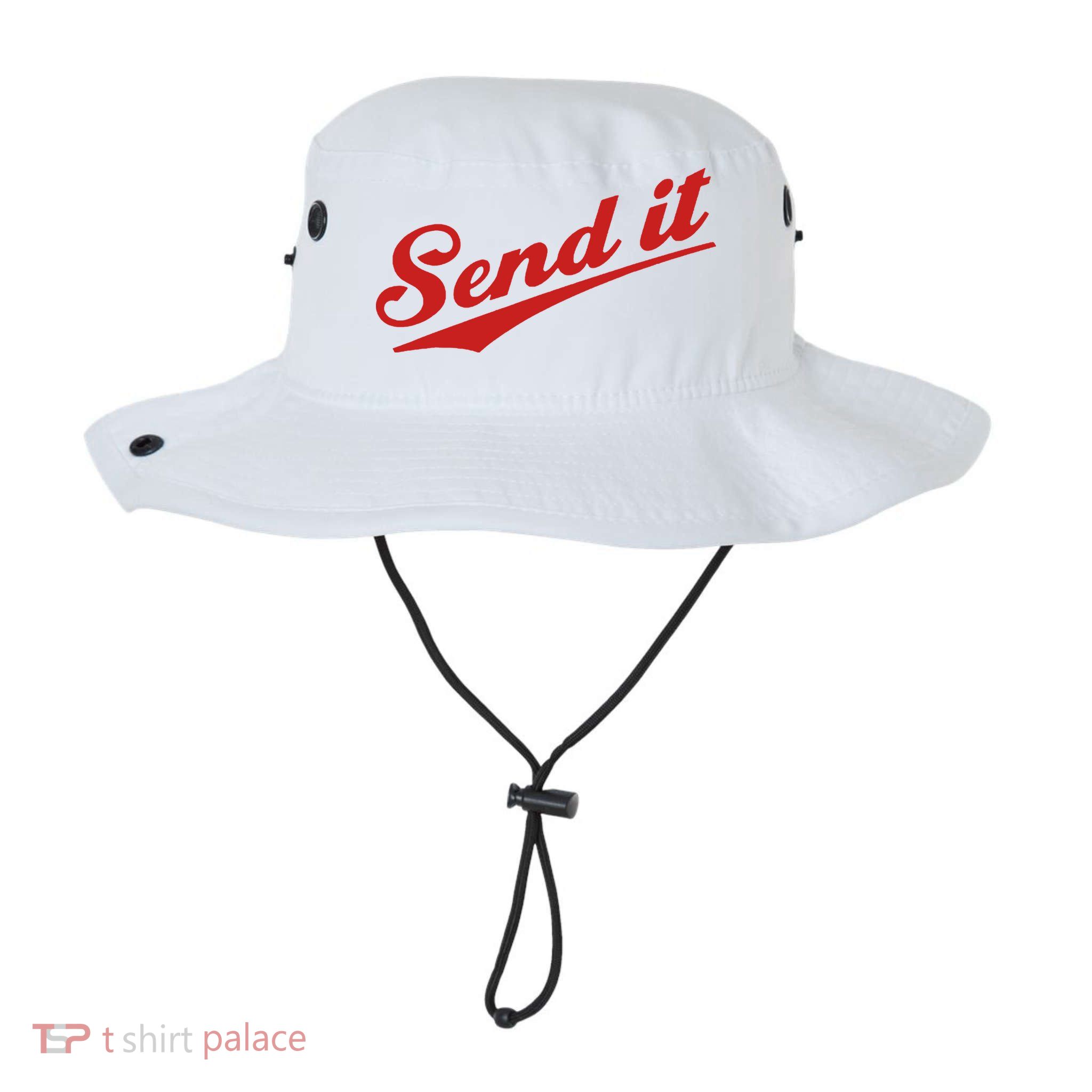 Sent It Red Logo Bucket Hat