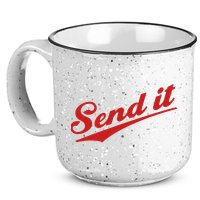 Sent It Red Logo 15oz Campfire Ceramic Mug