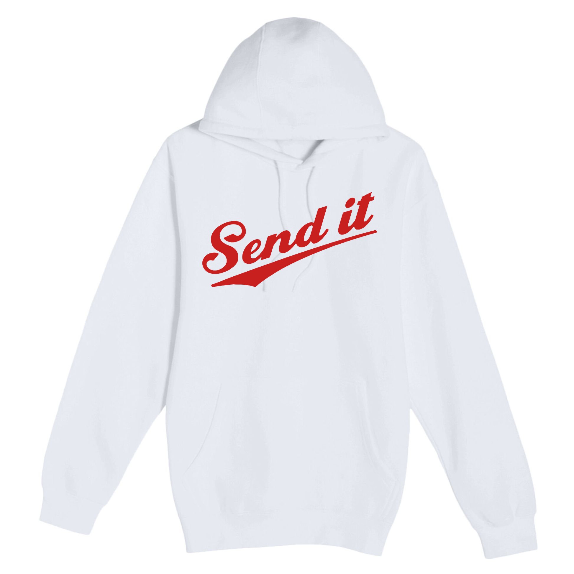 Sent It Red Logo Premium Pullover Hoodie