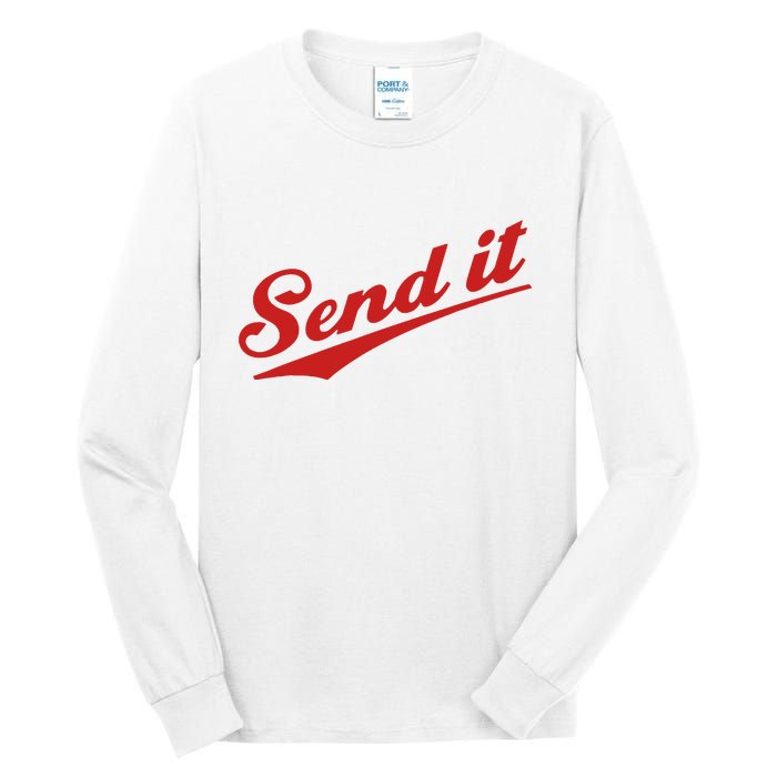 Sent It Red Logo Tall Long Sleeve T-Shirt