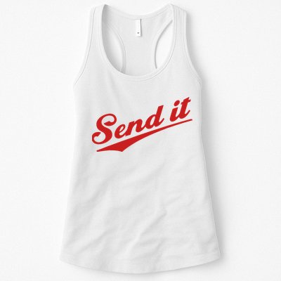 Sent It Red Logo Womens Tank Top
